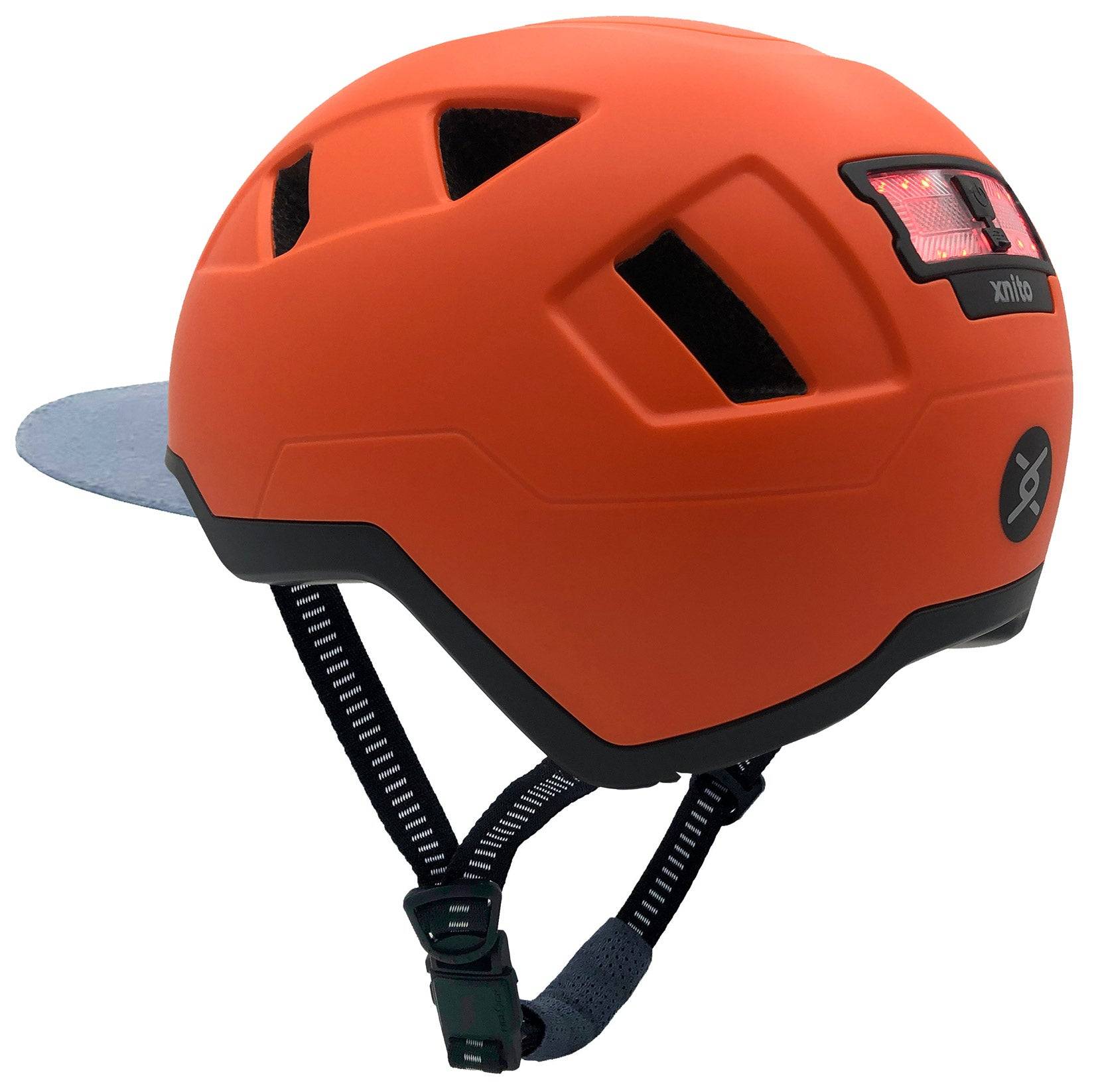 bike helmet nta 8776 Xnito Bike Helmet with LED Lights - Urban Bicycle Helmet for Adults, Men & Women - CPSC & NTA-8776 Dual Certified