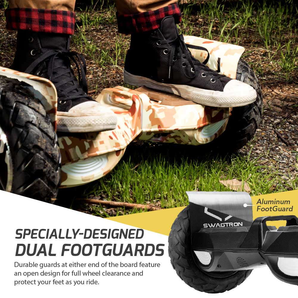 SWAGBOARD T6 Outlaw Off-Road Bluetooth Hoverboard, 10 inch Wheels