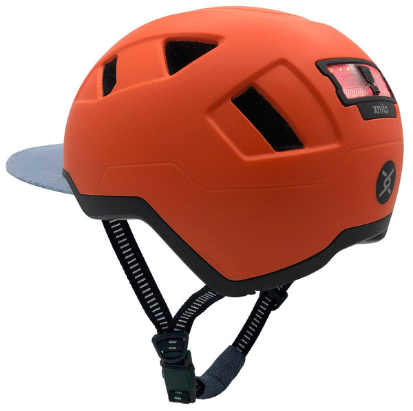 Xnito Bike Helmet with LED Lights - Urban Bicycle Helmet for Adults, Men & Women - CPSC & NTA-8776 Dual Certified