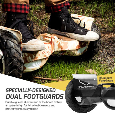 SWAGBOARD T6 Outlaw Off-Road Bluetooth Hoverboard, 10 inch Wheels